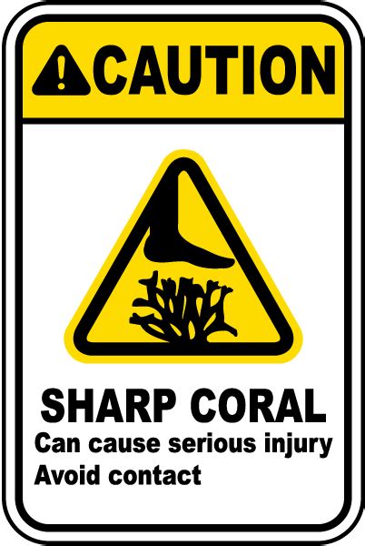 Coral sign.
